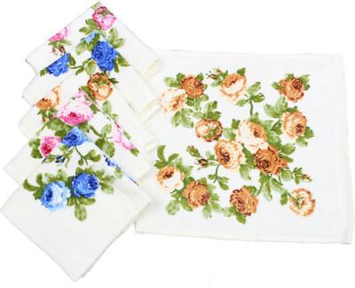 Romano Multicolor Set of 6 Napkins Romano Multicolor Set of 6 Napkins
