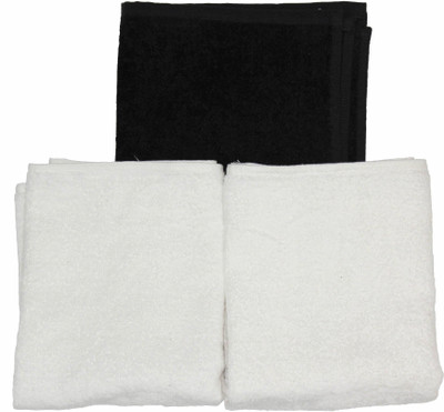 20% OFF on Kaashi White, Black Set of 3 Napkins