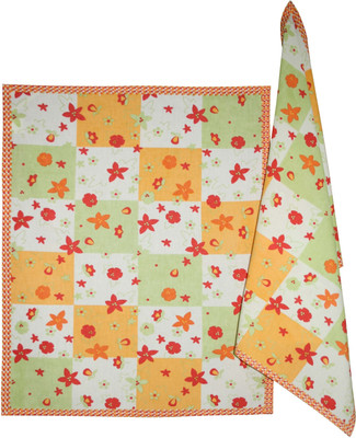 Morning Blossom Multicolor Set of 2 Napkins Morning Blossom Multicolor Set of 2 Napkins