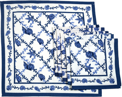 35% OFF on Ocean Collection Blue, White Set of 6 Napkins 35% OFF on Ocean Collection Blue, White Set of 6 Napkins