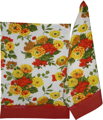 38% OFF on Morning Blossom Multicolor Set of 2 Napkins