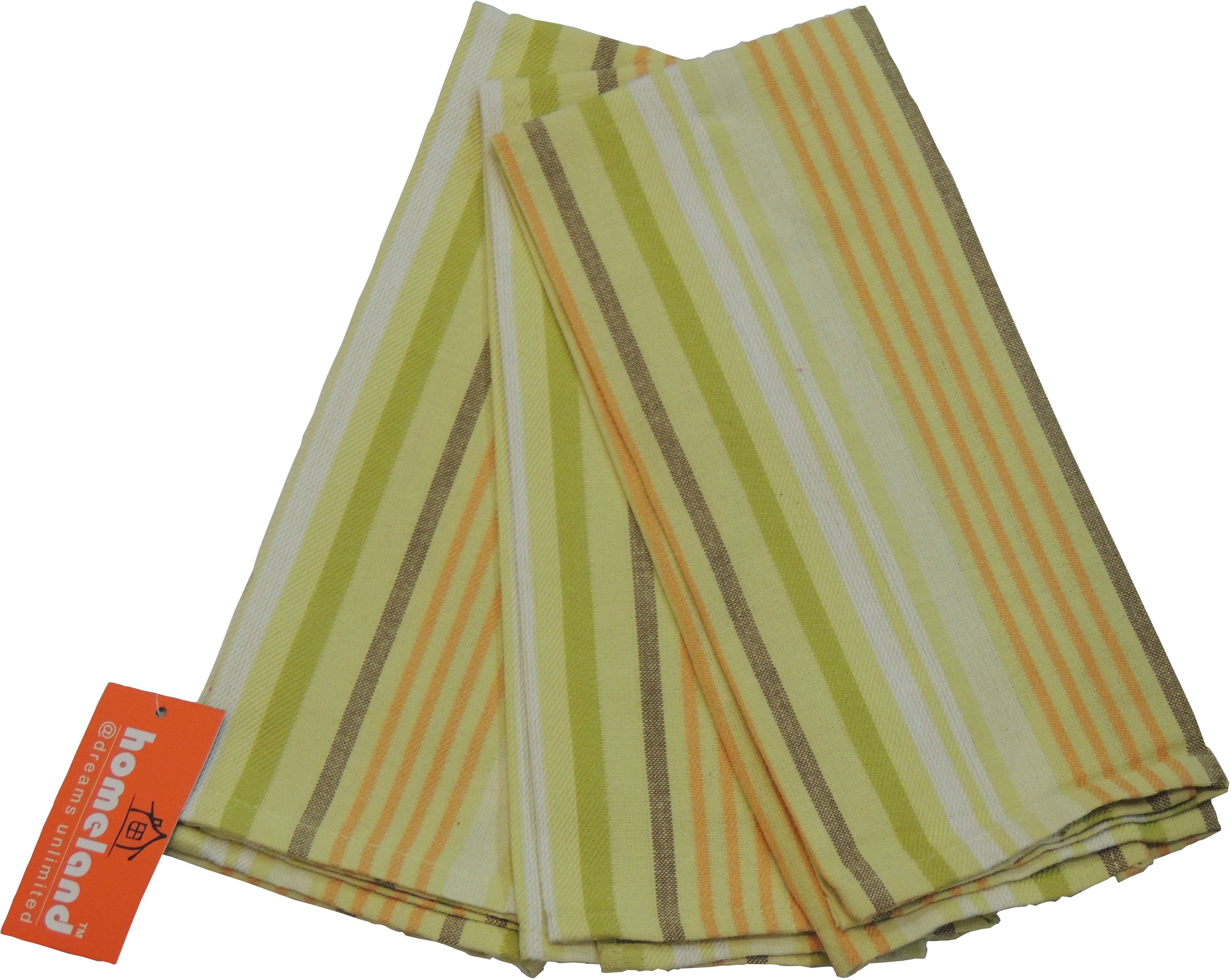 40% OFF on homeland@dreamsunlimited Yellow Set of 3 Napkins