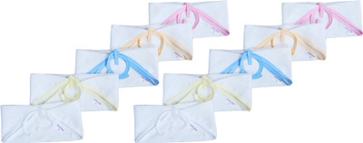 5% OFF on Pompom Sweethearts New Born Must Have Triangle Nappy Set Of 10