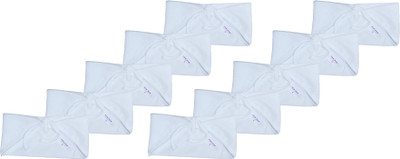 15% OFF on Pompom Sweethearts New Born Must Have Triangle Nappy Set Of 10