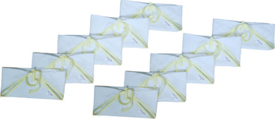 10% OFF on Pompom Sweethearts New Born Must Have Triangle Nappy Set Of 10