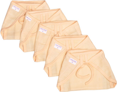 14% OFF on Pompom Sweethearts U Shape Cotton Muslin Set Of 5