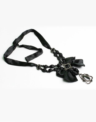 60% OFF on ChicKraft Fabric, Metal Necklace