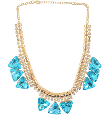 72% OFF on Diovanni Zinc, Alloy, Stone Necklace