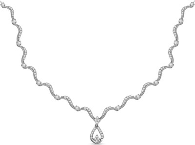 50% OFF on Ciemme 2.42 Ct Magical Floral Cubic Zirconia Sterling Silver Necklace 50% OFF on Ciemme 2.42 Ct Magical Floral Cubic Zirconia Sterling Silver Necklace