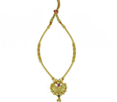 73% OFF on Womens Trendz Kolhapuri Saaj Thushi Crystal Yellow Gold Plated Alloy Necklace 73% OFF on Womens Trendz Kolhapuri Saaj Thushi Crystal Yellow Gold Plated Alloy Necklace
