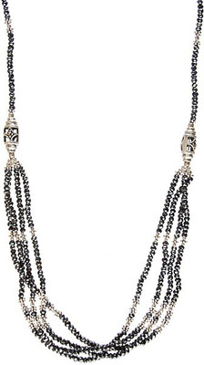 Exotic India Faceted Sterling Silver Necklace Exotic India Faceted Sterling Silver Necklace