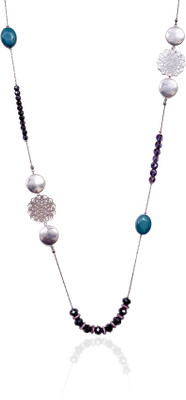 50% OFF on Trendy Baubles Rhodium Plated Metal Necklace 50% OFF on Trendy Baubles Rhodium Plated Metal Necklace