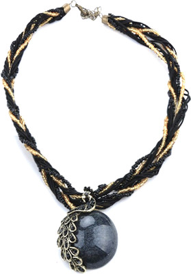 25% OFF on Nexessories Beads & Peacock Fusion Enamel Necklace 25% OFF on Nexessories Beads & Peacock Fusion Enamel Necklace