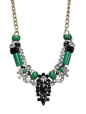 9% OFF on Oars Acrylic, Metal Necklace