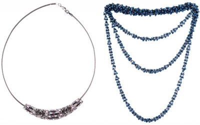 70% OFF on SP Jewellery Alloy Necklace Set