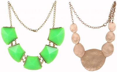 70% OFF on SP Jewellery Alloy Necklace Set