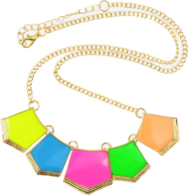 58% OFF on Diovanni Metal, Alloy, Enamel Necklace 58% OFF on Diovanni Metal, Alloy, Enamel Necklace