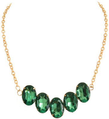 71% OFF on Beingwomen Elegant Green Fashion Alloy Necklace 71% OFF on Beingwomen Elegant Green Fashion Alloy Necklace