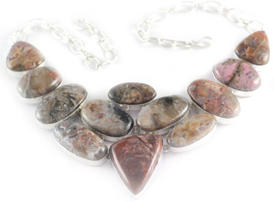 6% OFF on 925 Silver Silver Plated Alloy Necklace