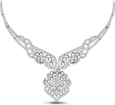 50% OFF on Ciemme 10.22 Ct Pretty Gorgeous Cubic Zirconia Sterling Silver Necklace 50% OFF on Ciemme 10.22 Ct Pretty Gorgeous Cubic Zirconia Sterling Silver Necklace