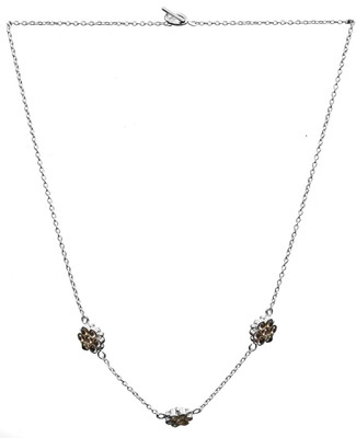 Exotic India Labradorite Moonstone Sterling Silver Necklace