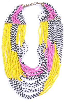 54% OFF on Adrika Acrylic Necklace