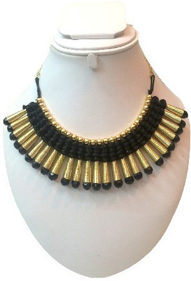 90% OFF on Fash Blush Forever New Black & Gold Tribal Thread Alloy Necklace 90% OFF on Fash Blush Forever New Black & Gold Tribal Thread Alloy Necklace