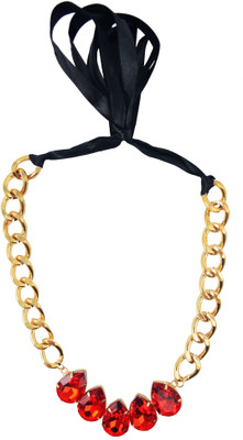 66% OFF on Diovanni Zinc, Alloy, Stone Necklace