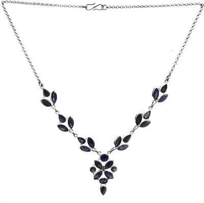 Exotic India Faceted Sterling Silver Necklace Exotic India Faceted Sterling Silver Necklace