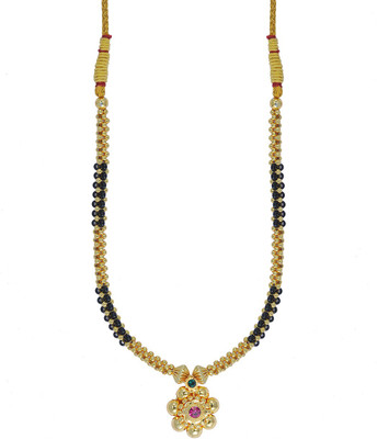 74% OFF on Womens Trendz Kolhapuri Saaj Thushi Crystal Yellow Gold Plated Alloy Necklace 74% OFF on Womens Trendz Kolhapuri Saaj Thushi Crystal Yellow Gold Plated Alloy Necklace