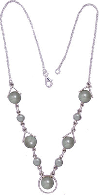 Exotic India Pearl Pearl Sterling Silver Necklace Exotic India Pearl Pearl Sterling Silver Necklace