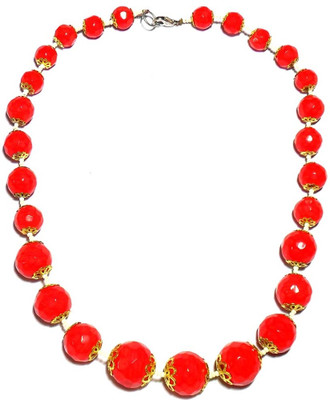 69% OFF on Beadworks Glass Necklace