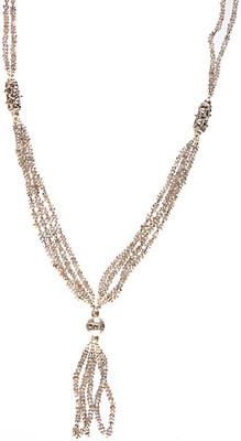 Exotic India Faceted Sterling Silver Necklace Exotic India Faceted Sterling Silver Necklace