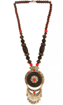 40% OFF on Circuzz Wood Necklace