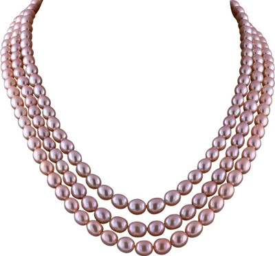 Krishna Pearls & Jewellers Alloy Necklace
