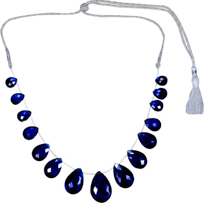14% OFF on PearlParadise Blue Heaven Quartz Silk Dori Necklace 14% OFF on PearlParadise Blue Heaven Quartz Silk Dori Necklace