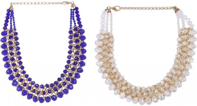 70% OFF on SP Jewellery Alloy Necklace Set