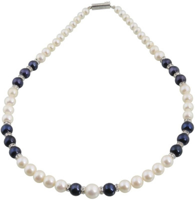 Krishna Pearls & Jewellers Pearls String Alloy Chain