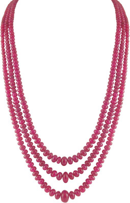 10% OFF on Jpearls Simple Graded Ruby Ruby Alloy Necklace 10% OFF on Jpearls Simple Graded Ruby Ruby Alloy Necklace