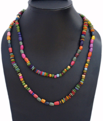 25% OFF on VR Designers Wood Necklace