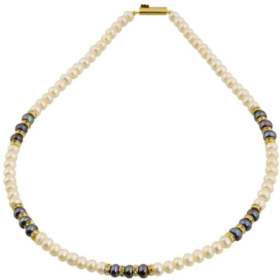Krishna Pearls & Jewellers Pearls String Alloy Chain
