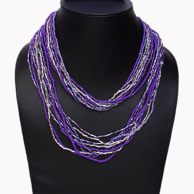 65% OFF on VR Designers Glass Necklace