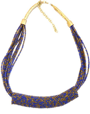 67% OFF on Beadworks Glass, Alloy Necklace