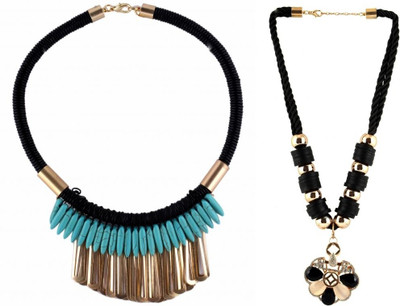 70% OFF on SP Jewellery Alloy Necklace Set