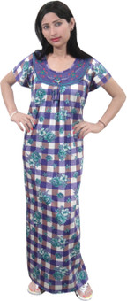 Indiatrendzs Women's Nighty: Night Dress Nighty