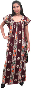 Indiatrendzs Women's Nighty: Night Dress Nighty