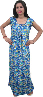 Indiatrendzs Women's Nighty: Night Dress Nighty