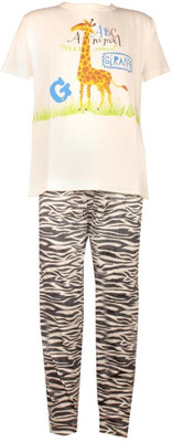 61% OFF on Jazzup Girl's Printed Top & Pyjama Set 61% OFF on Jazzup Girl's Printed Top & Pyjama Set