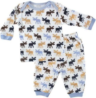 Hudson Baby Baby Boy's Printed Top & Pyjama Set Hudson Baby Baby Boy's Printed Top & Pyjama Set