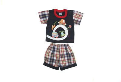 45% OFF on Cheeky Duck Baby Boy's Self Design Top & Shorts Set 45% OFF on Cheeky Duck Baby Boy's Self Design Top & Shorts Set